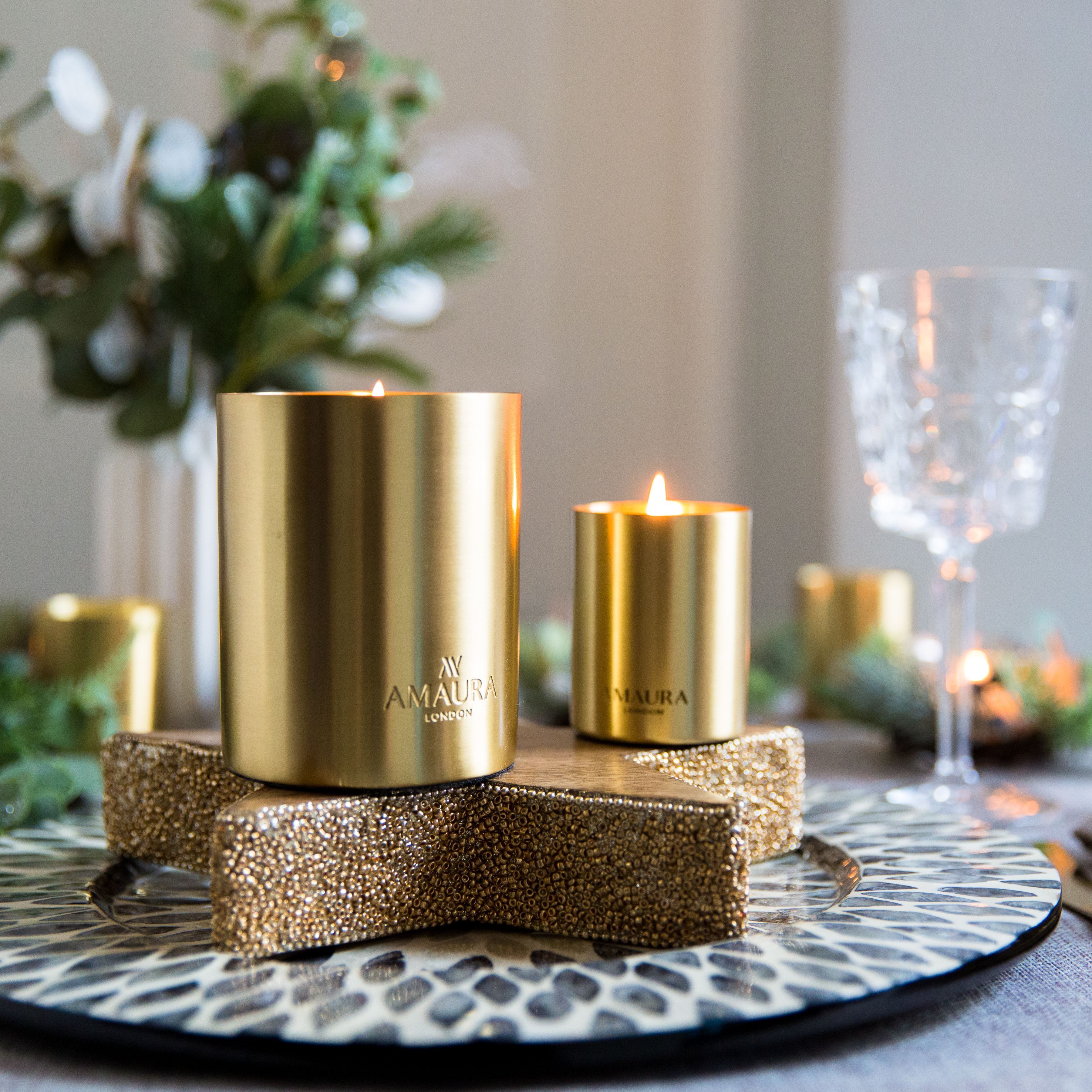 Eco-Luxury Mini Scented Candle